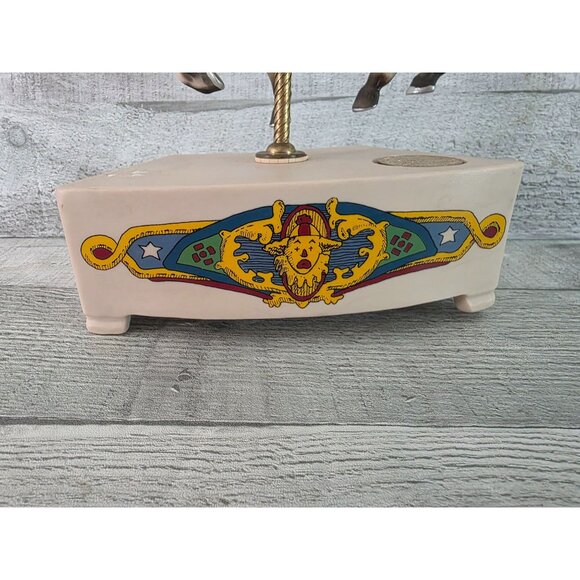 Vintage Tobin Frayley Carousel Horse Music Box Numbered - Picture 2 of 6